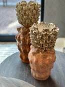 Peach kleurige vaas Ciro – 15x32 cm