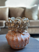 Peach kleurige vaas Ciro – 17x21 cm