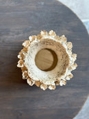 Peach kleurige vaas Ciro – 17x21 cm