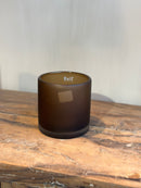 DutZ Collection cilindervaas/windlicht topaz mat H14 x D14 cm