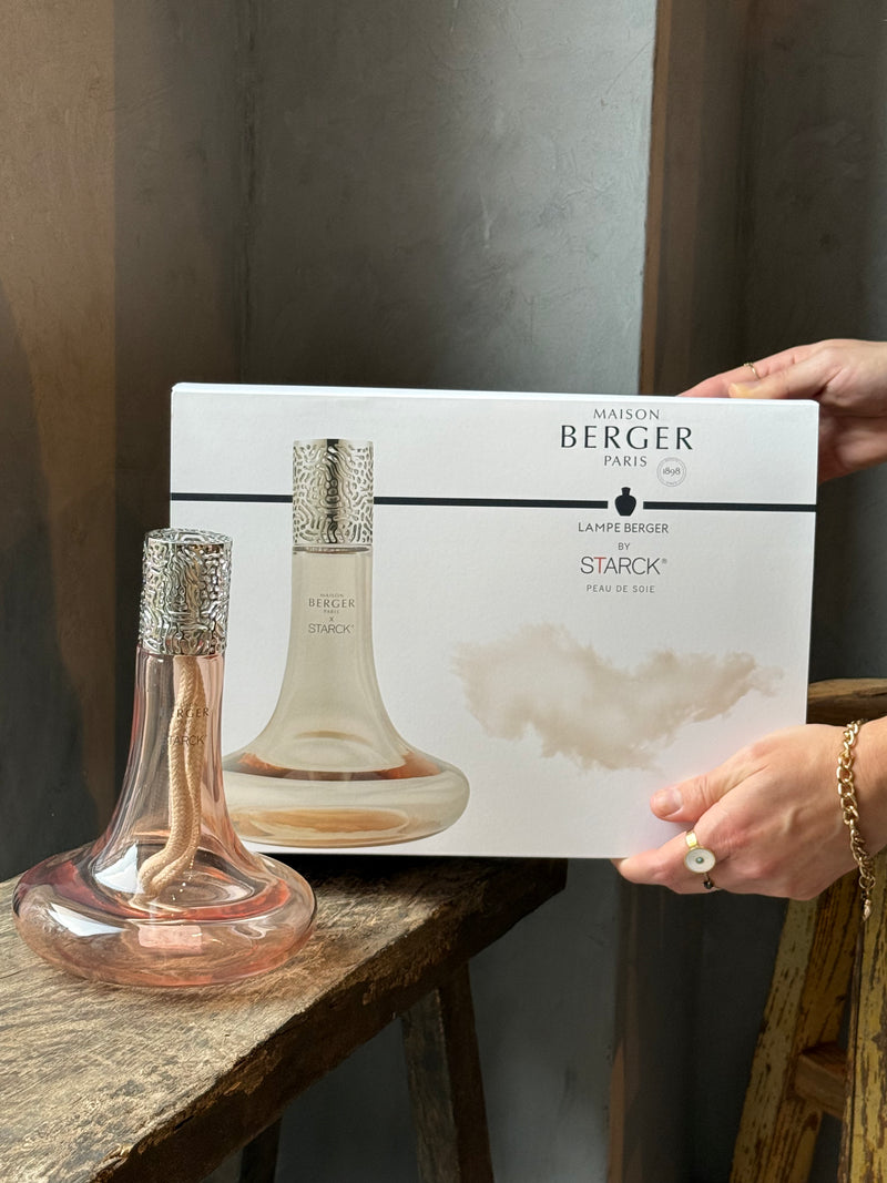 Lampe Berger geurbrander Starck Rose – giftset inclusief 250 ml parfum