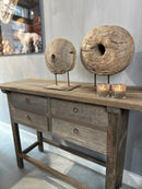 Houten sidetable - 45cmx90cmx1,20m