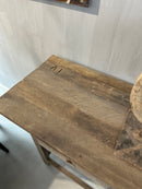 Houten sidetable - 45cmx90cmx1,20m