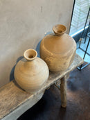 Halskruik in terracotta kleur - H34 x D23 cm