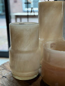 DutZ Collecion vaas Fenn beige - H30 x D17 cm
