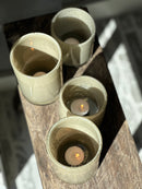 DutZ Collection windlicht – Taupe – H15 × D10 cm