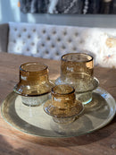 DutZ Collection dienblad Taupe - 45 cm