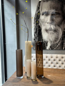 DutZ Collection Cilindervaas Beige – H50 x D9 cm