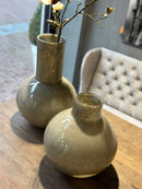 DutZ Collection vaas Grando in taupekleur - H34 x D32 cm