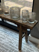 Bankje van oud hout - 117x18x50 cm