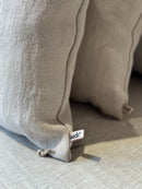 Zandkleurig linnen kussen - Evanna Sand CLAUDI - 40x60 cm