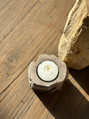 Massieve marmeren kandelaar