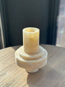 Vaasje van marmer - 18x21 cm