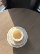 Vaasje van marmer - 18x21 cm