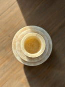 Vaasje van marmer - 18x21 cm