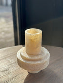 Vaasje van marmer - 18x21 cm