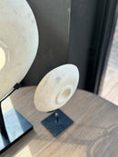 Wiel van zandsteen op statief - 15 x 25 cm