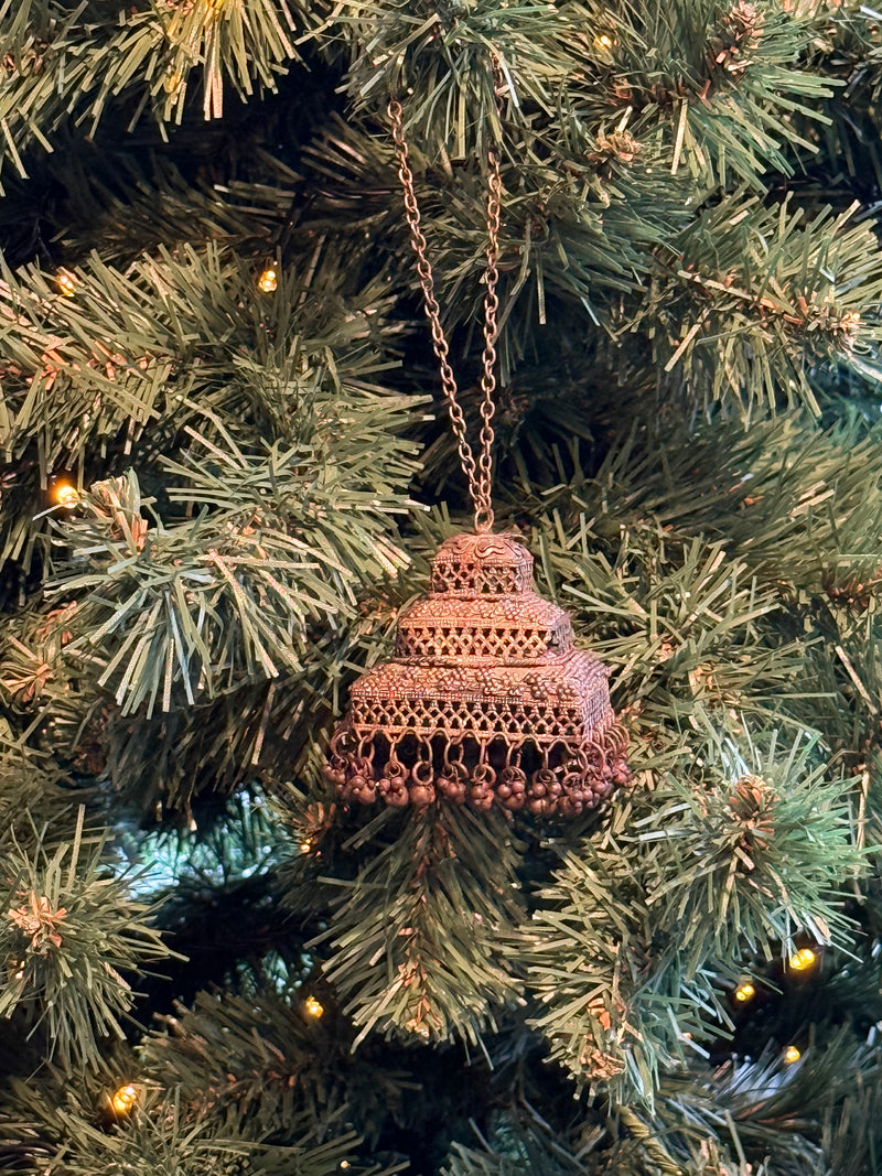 Kersthanger Lou Lou vierkant - B6 x H6 cm