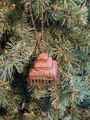 Kersthanger Lou Lou vierkant - B6 x H6 cm