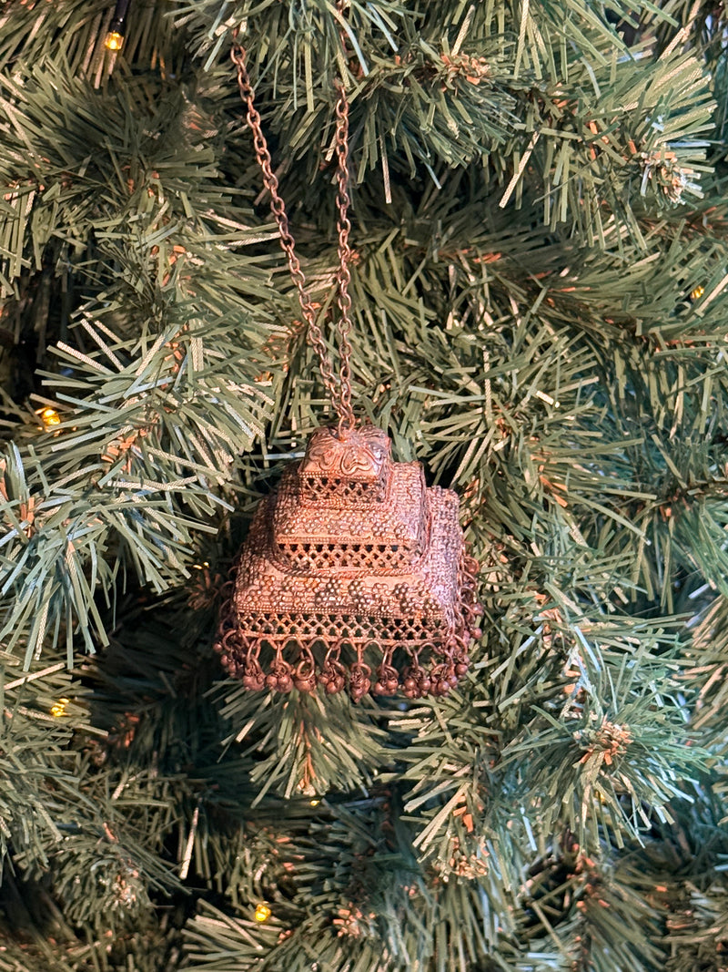 Kersthanger Lou Lou vierkant - B6 x H6 cm