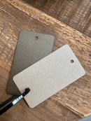 Eettafel Strip met blokpoten van eikenhout in cinnamon kleur – 260x100 cm