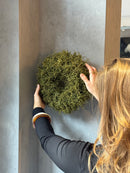 Krans van Iron Bush (blijvend groen) – Ø 30 cm