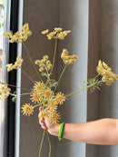 Kunstbloem Dille lichtgroen - 82 cm