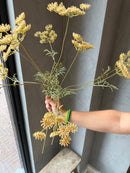 Kunstbloem Dille lichtgroen - 82 cm