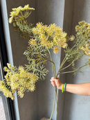 Kunstbloem XL Dille lichtgroen - 106 cm