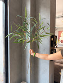 Kunsttak Eucalyptus met besjes - 100 cm