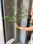 Kunsttak Eucalyptus met besjes - 100 cm