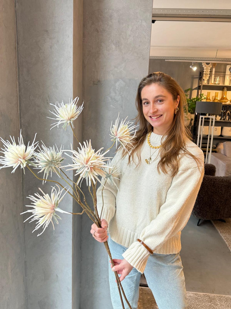 Kunsttak Spider Spray ‘Sneeuwbol’ - 107 cm