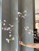 Kunsttak Stephanotis met roze bloemetjes – 153 cm