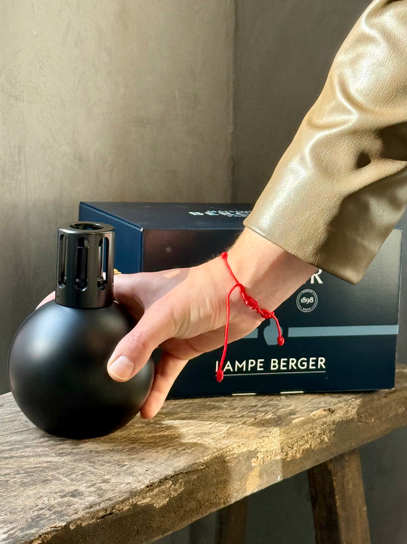 Lampe Berger geurbrander Boule Noire – giftset inclusief 250 ml parfum