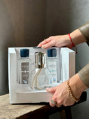 Lampe Berger geurbrander startset met ovale fles – giftset inclusief 2 x 250 ml parfum