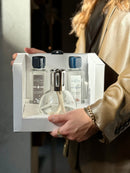 Lampe Berger geurbrander startset met ronde fles – giftset inclusief 2 x 250 ml parfum