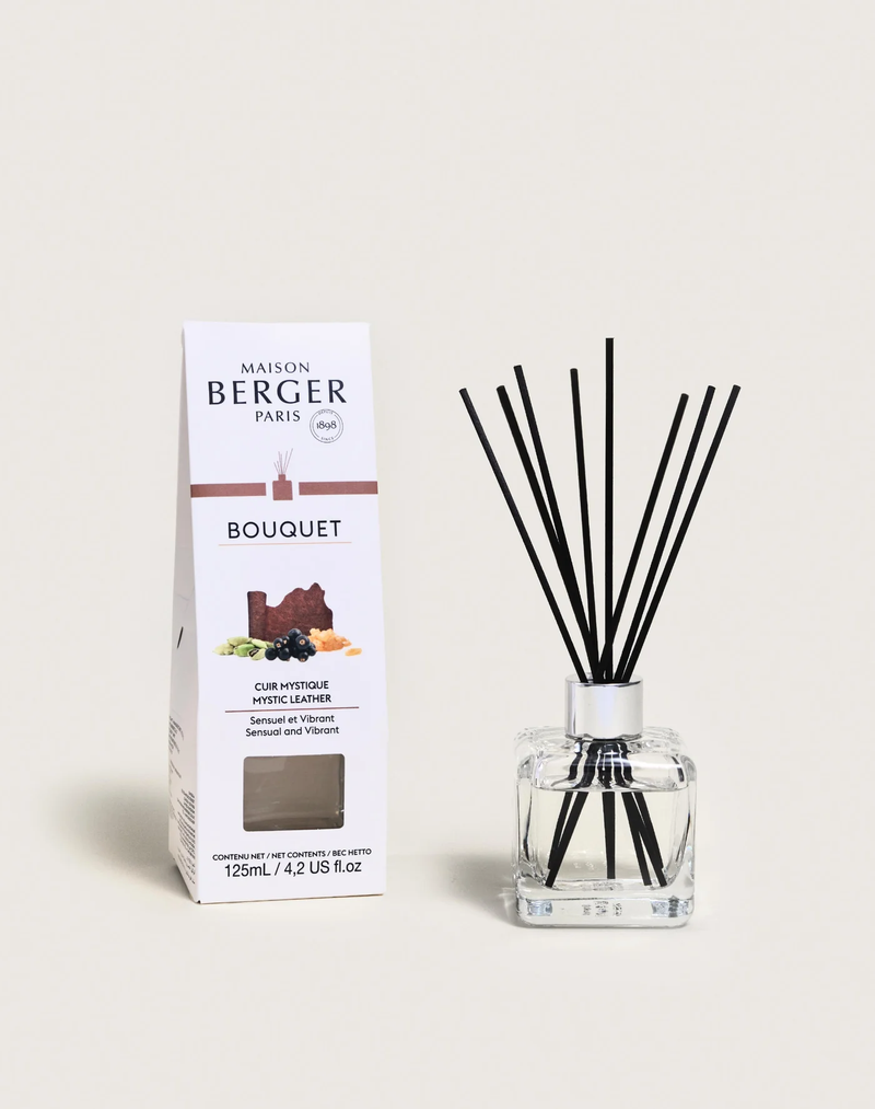 Lampe Berger Parfumverspreider Cube - Cuir Mystique/ Mystic Leather