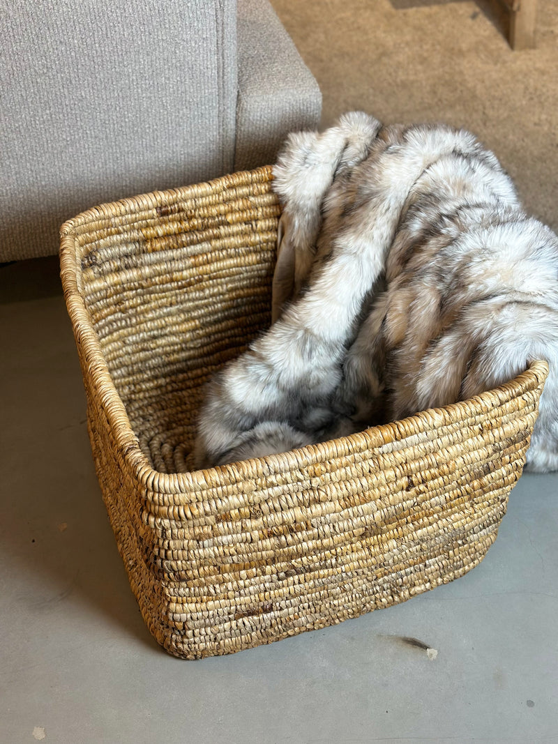 Mand van zeegras - 60x60 cm