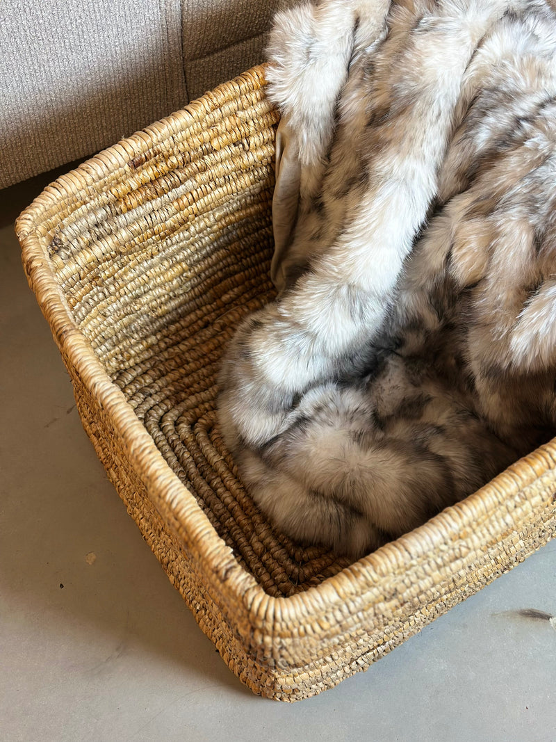 Mand van zeegras - 60x60 cm