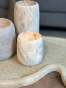 Organisch dienblad van Onyx - B59 x L30 cm