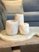 Organisch dienblad van Onyx - B59 x L30 cm