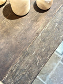 Salontafel van vergrijsd oud hout - B150 x L70 x H45 cm