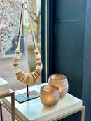 Schelpenketting met sand dollars - B19 x H52 cm