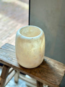 Windlicht van albast XL