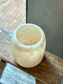 Windlicht van albast XL