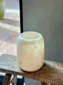 Windlicht van albast XL