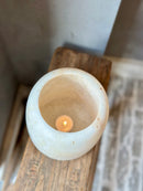 Windlicht van albast XL