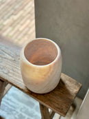 Windlicht van albast XL