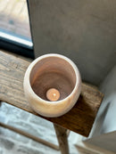 Windlicht van albast XL