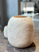 Windlicht van albast XXL